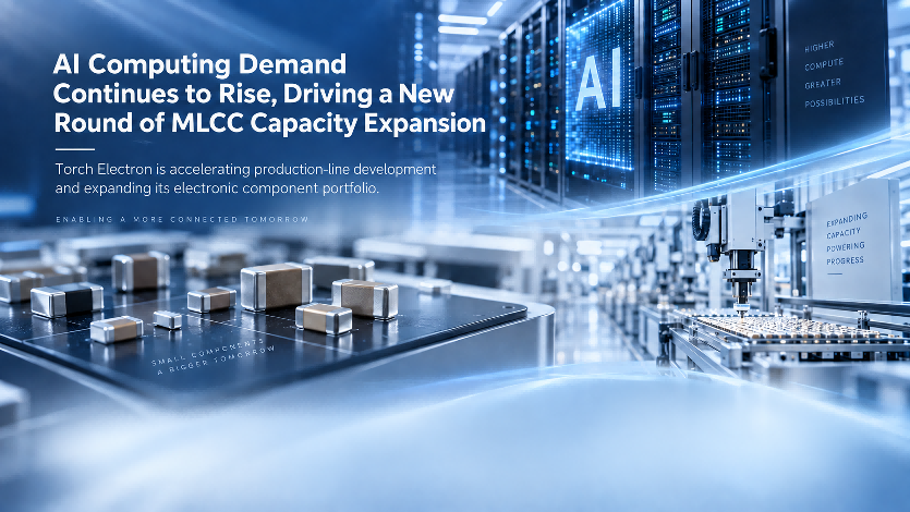 AI Computing Demand Continues to Rise, Driving a New Round of MLCC Capacity Expansion